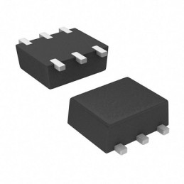 50 pcs - N-Channel MOSFET, 305 mA, 60 V SOT-563F Vishay SI1026X-T1-GE3