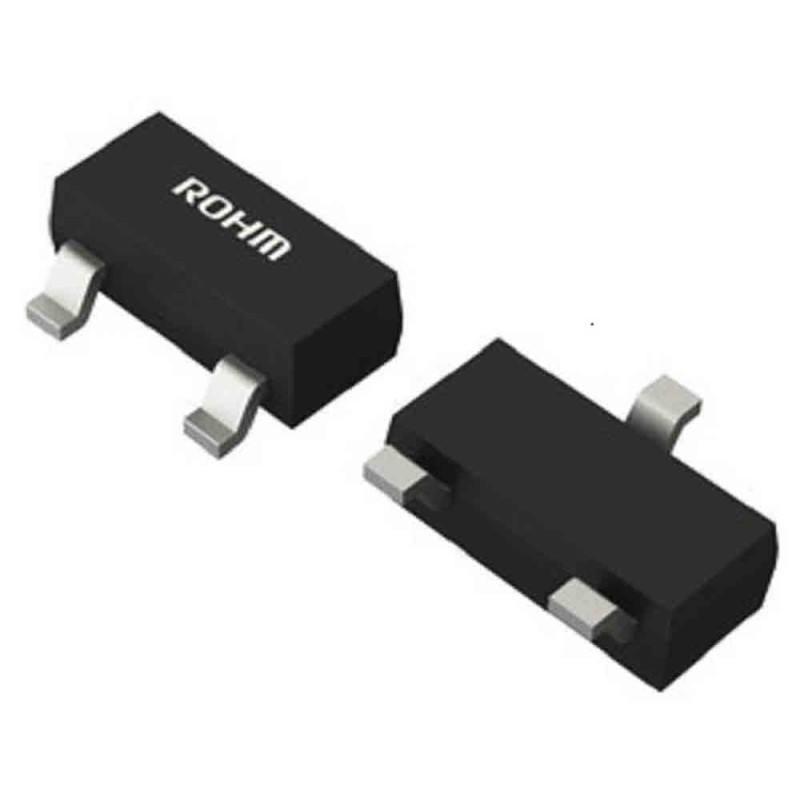 100 pcs - ROHM 40V 120mA, Schottky Diode, 3-Pin SOT-23 BAS40-05HYT116