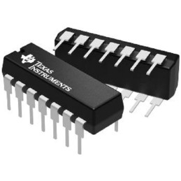 25 pcs - Texas Instruments SN74HC125N, Quad-Channel Positive 3-State Quad Buffer & Line Driver, 14-Pin PDIP