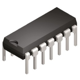 25 pcs - Texas Instruments SN74LS393N 4-stage Through Hole Binary Counter LS, 14-Pin PDIP
