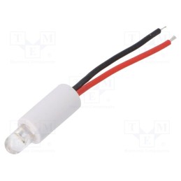 1 pcs x OPTOSUPPLY - OST1MC5A31A-W1V - LED, RGB, 30°, No.of diodes: 1, Dim: Ø5mm, 5÷9mA, 1.2V, Leads: lead x2