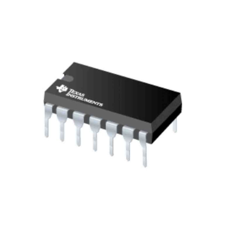 25 pcs - Texas Instruments CD40106BE Hex Schmitt Trigger Schmitt Trigger Inverter, 14-Pin PDIP