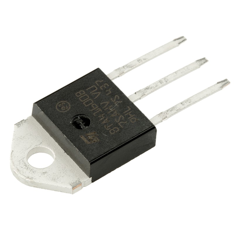 30 pcs - STMicroelectronics Through Hole, 3-pin, TRIAC, 600V, Gate Trigger 1.3V 600V