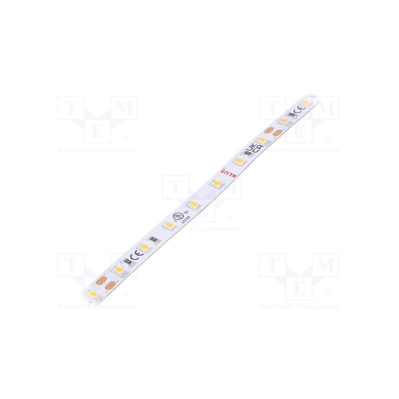 1 m x KLUu015a - TAŚMA LED K-CR30-0480-24 4,8W/M - LED tape, white warm, 24V, LED/m: 70, 8mm, IP20, 120°, 4.8W/m, 96lm/W