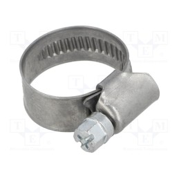 1 pcs x MPC INDUSTRIES - DD2016 - Worm gear clamp, W: 12mm, Clamping: 16÷25mm, DD, W2, DIN 3017