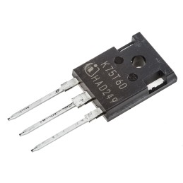 30 pcs - Infineon IKW75N60TFKSA1 IGBT, 80 A 600 V, 3-Pin TO-247, Through Hole
