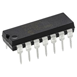 30 pcs - MCP6004-E/P Microchip, Op Amp, RRIO, 1MHz, 1.8 - 6 V, 14-Pin PDIP