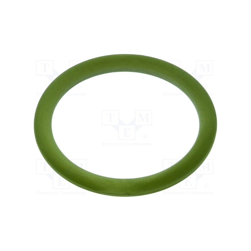 1 pcs x HELUKABEL - 98596 - O-ring gasket, FKM, Thk: 1.8mm, Øint: 17mm, M20, green, -40÷200°C