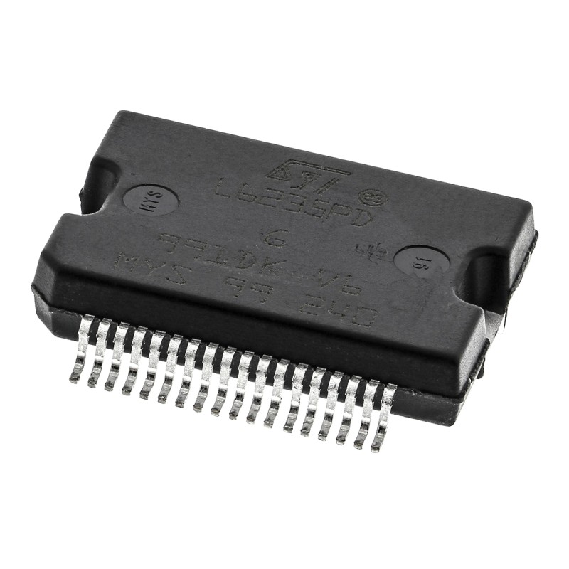 31 pcs - STMicroelectronics L6235PD, BLDC Motor Driver IC, 52 V 2.8A 36-Pin, PowerSO