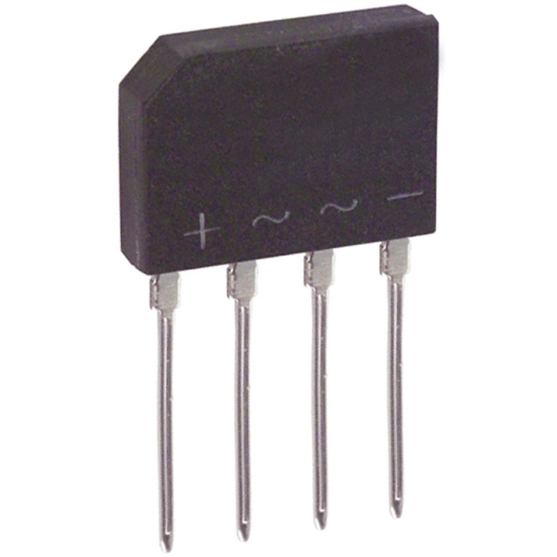 35 pcs - Diodes Inc Bridge Rectifier, 2A, 50V, 4-Pin