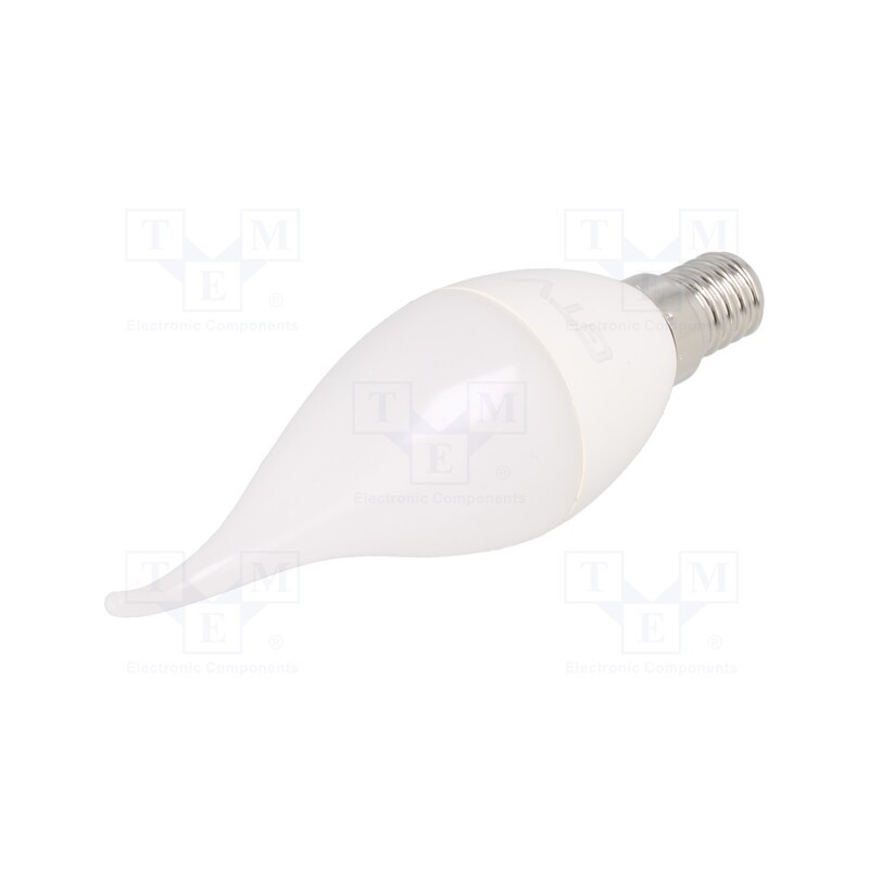 1 pcs x GTV Poland - LD-SMZGC30L-60 - LED lamp, cool white, E14, 230VAC, 520lm, 6W, 160°, 6400K