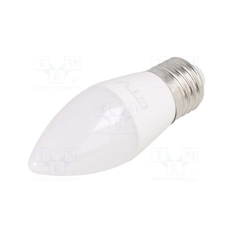 1 pcs x GTV Poland - LD-SMZGC30C-60 - LED lamp, cool white, E27, 230VAC, 520lm, 6W, 160°, 6400K