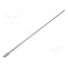 1 pcs x BOSSARD - 1143131 - Screw, for wood, 6x350, Head: without head, hex key, HEX 4mm, steel