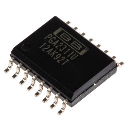 40 pcs - Texas Instruments, 2-ChannelAudio Volume Control, 16-Pin SOIC PGA2311U
