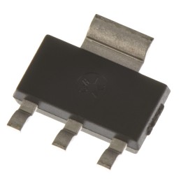 30 pcs - N-Channel MOSFET, 400 mA, 600 V, 3-Pin SOT-223 STMicroelectronics STN1HNK60