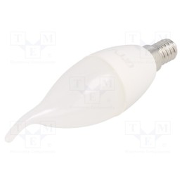 1 pcs x GTV Poland - LD-SMZC37L-80 - LED lamp, cool white, E14, 230VAC, 720lm, 8W, 160°, 6400K