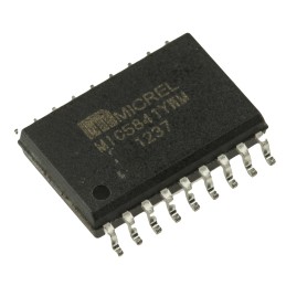 41 pcs - Microchip MIC5841YWM 8-stage Surface Mount Latched Driver MIC, 18-Pin SOIC W