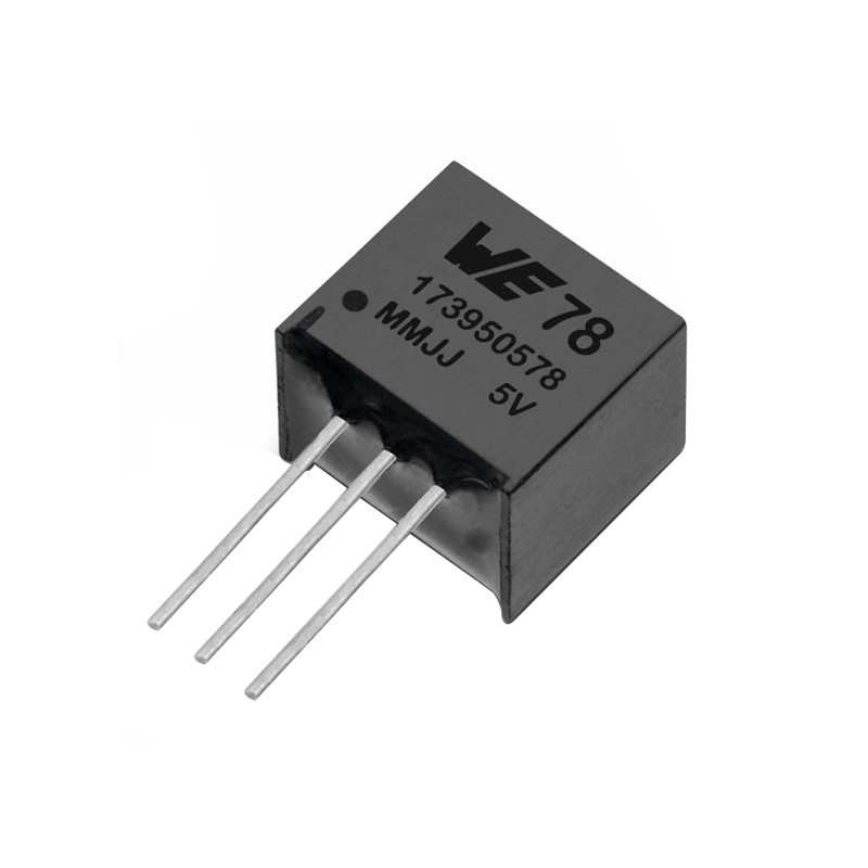 42 pcs - Wurth Elektronik 173950378, 1 Linear Voltage, Voltage Regulator 500mA, 3.3 V 3-Pin, SIP