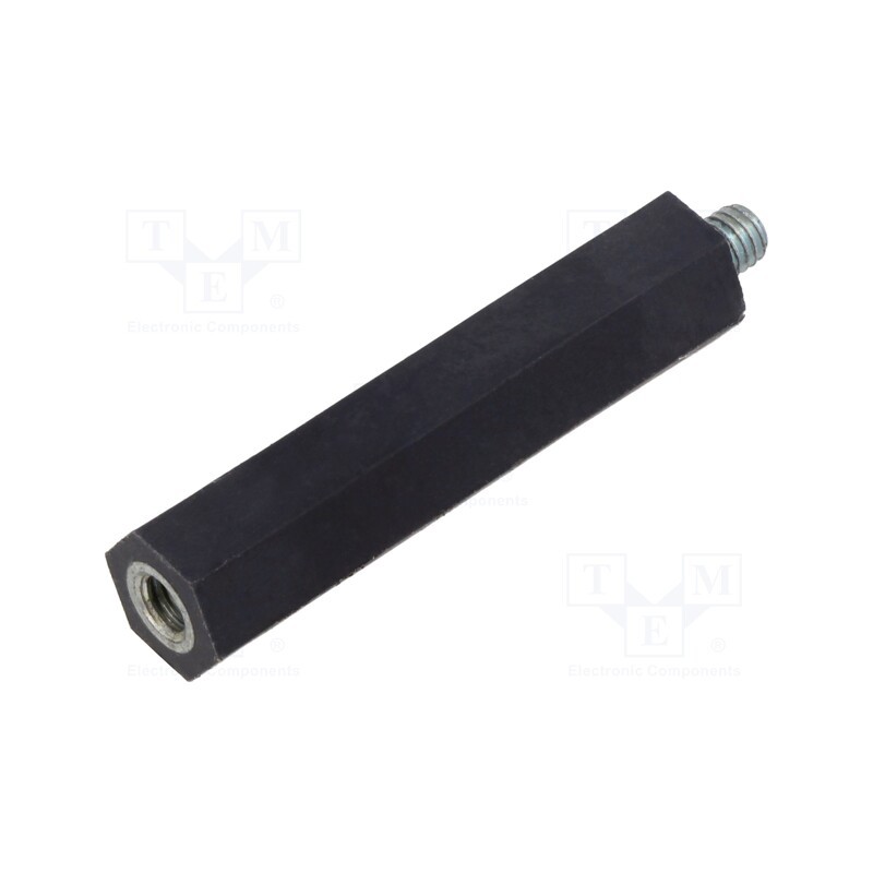 1 pcs x BM GROUP - QSCP060M6 - Insulating sleeve, Int.thread: M6, L: 60mm, UL94V-0, Mat: polyester