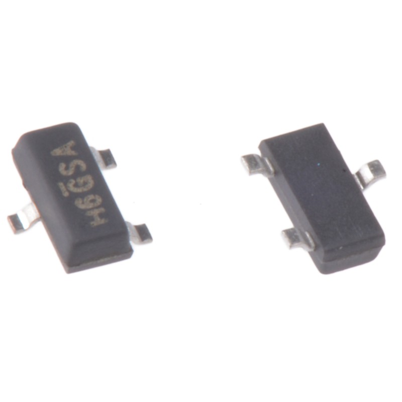 20 pcs - N-Channel MOSFET, 5.8 A, 30 V, 3-Pin SOT-23 Vishay SI2366DS-T1-GE3