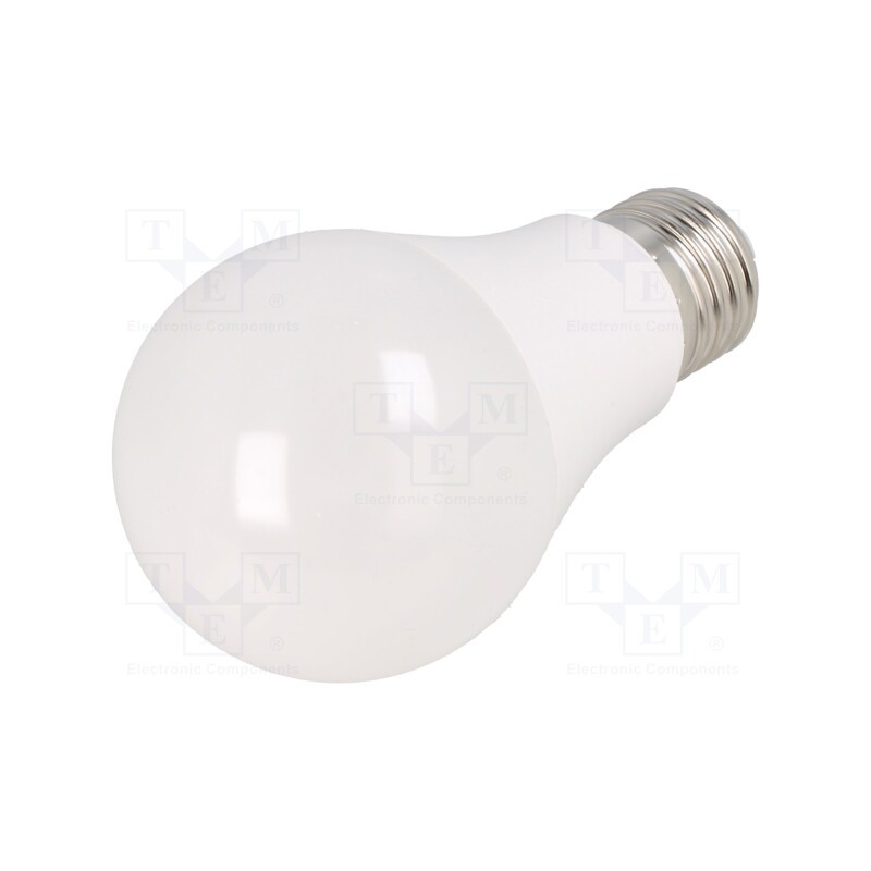 1 pcs x GTV Poland - LD-PZ2A60-12 - LED lamp, cool white, E27, 230VAC, 1100lm, 11.5W, 200°, 6400K