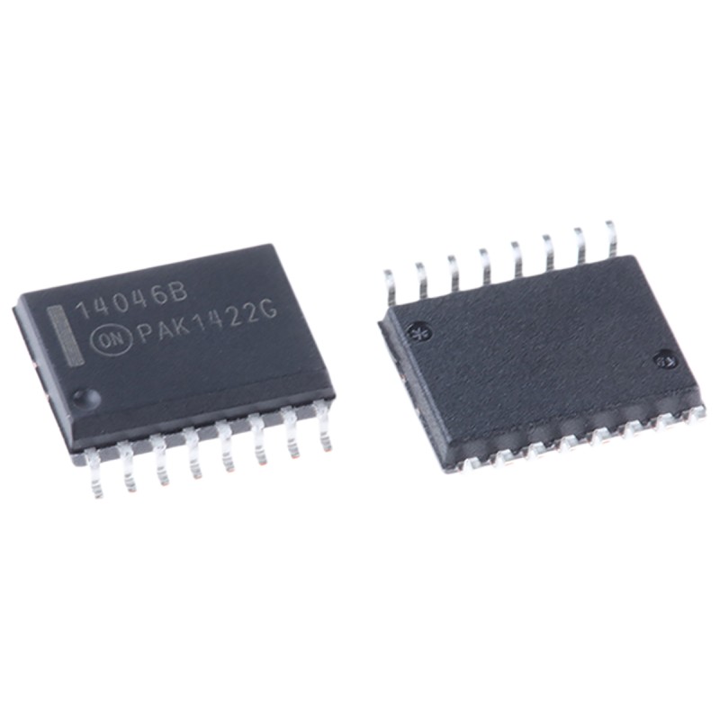 47 pcs - MC14046BDWG, PLL Circuit 18 V 16-Pin SOIC