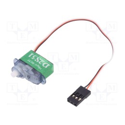 1 pcs x DFROBOT - SER0037 - Motor: servo, 6VDC, micro, max.58mNm