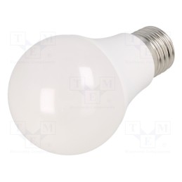 1 pcs x GTV Poland - LD-PN3A60-10W - LED lamp, neutral white, E27, 230VAC, 900lm, 9.5W, 220°, 4000K