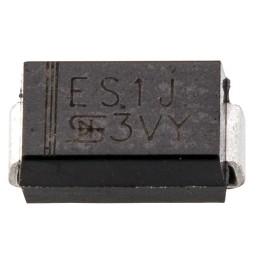 250 pcs - Taiwan Semi 600V 1A, Rectifier Diode, 2-Pin DO-214AC ES1J R2