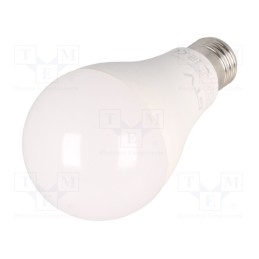 1 pcs x GTV Poland - LD-PC3A65-18W - LED lamp, neutral white, E27, 230VAC, 1750lm, 17.3W, 180°, 3600K