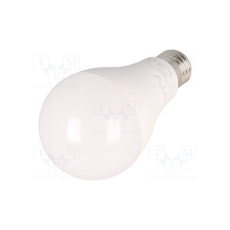 1 pcs x GTV Poland - LD-PC3A65-18W - LED lamp, neutral white, E27, 230VAC, 1750lm, 17.3W, 180°, 3600K