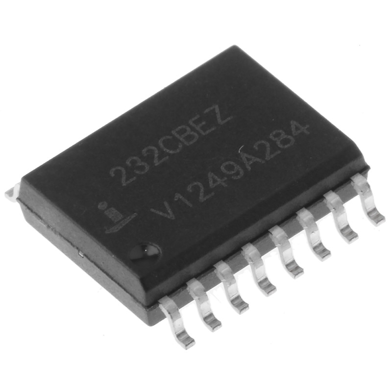 48 pcs - Renesas Electronics ICL232CBEZ Line Transceiver, 16-Pin SOIC W