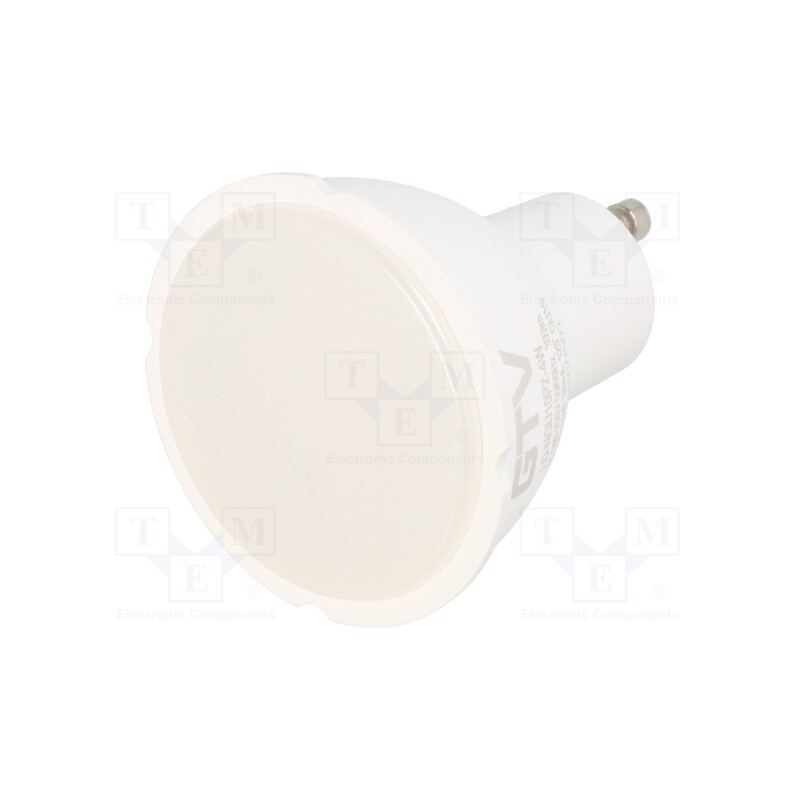 1 pcs x GTV Poland - LD-NGU10PZ-4W - LED lamp, cool white, GU10, 230VAC, 350lm, 3.5W, 120°, 6400K