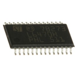 50 pcs - STMicroelectronics L6470H, Stepper Motor Driver IC, 45 V 3A 28-Pin, TSSOP