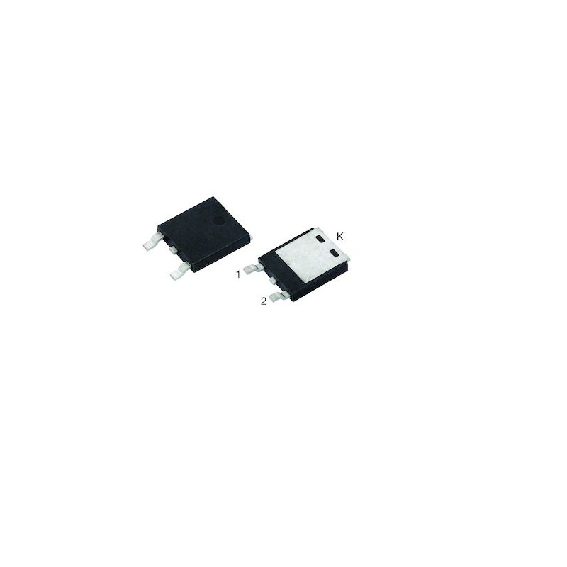 250 pcs - Vishay 100V 6A, Schottky Rectifier & Schottky Diode, DPAK V6PW10CHM3/I