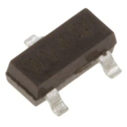 25 pcs - Nexperia 30V 200mA, Dual Schottky Diode, 3-Pin SOT-23 BAT54S,215