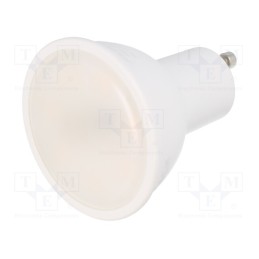 1 pcs x GTV Poland - GT-GU10WW5W-3 - LED lamp, warm white, GU10, 230VAC, 400lm, 5W, 120°, 3000K, 3pcs.