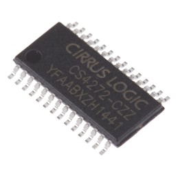 50 pcs - CS4272-CZZ, Audio Codec IC, 2-Channel, 28-Pin TSSOP