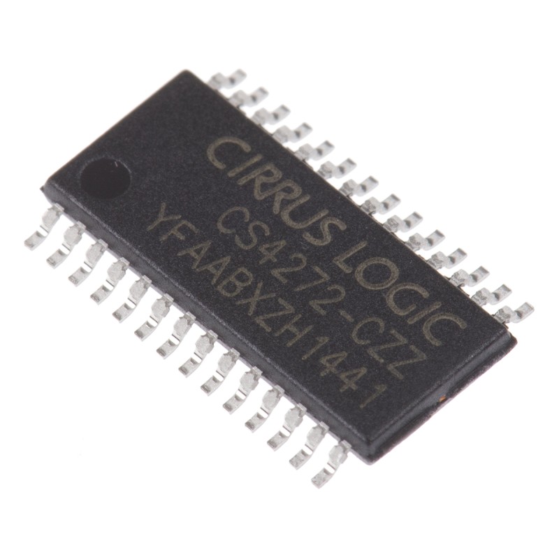 50 pcs - CS4272-CZZ, Audio Codec IC, 2-Channel, 28-Pin TSSOP