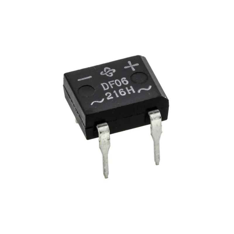 50 pcs - Vishay Bridge Rectifier, 1A, 600V, 4-Pin