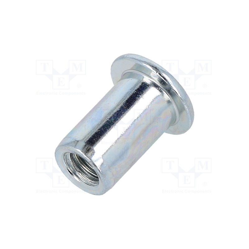 1 pcg x NOVUS - 045-0046 - Rivet nuts, M6, 1, steel, 10pcs.