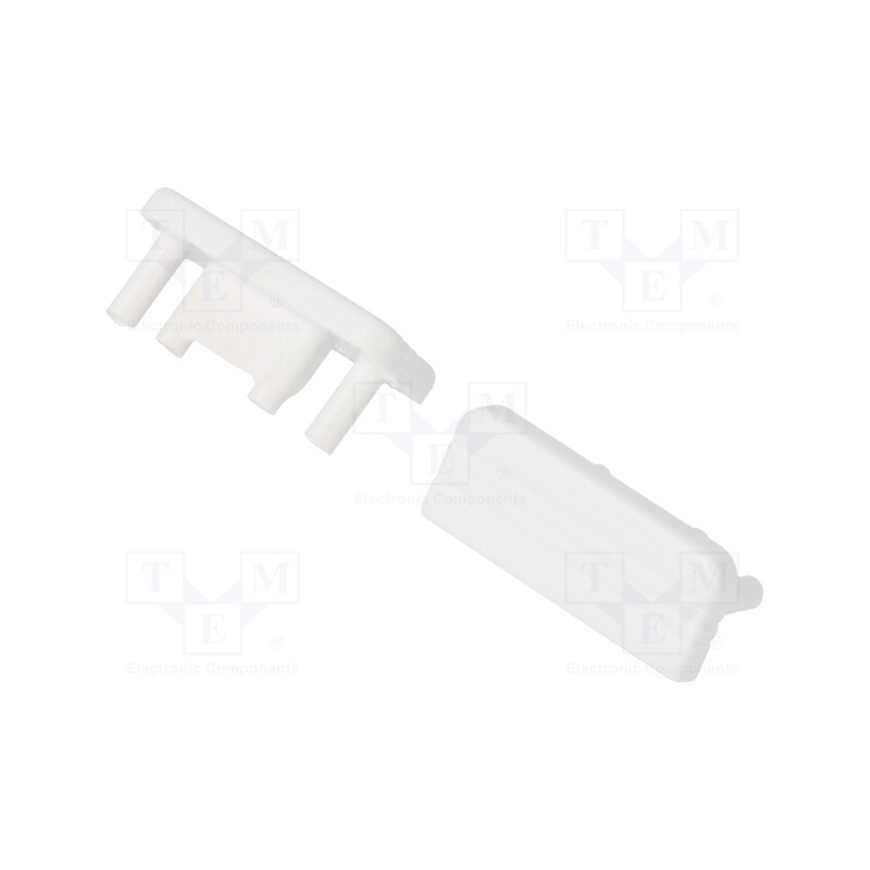 1 pcg x TOPMET - 77990001 - Cap for LED profiles, white, 20pcs, ABS, GEN2, SURFACE10