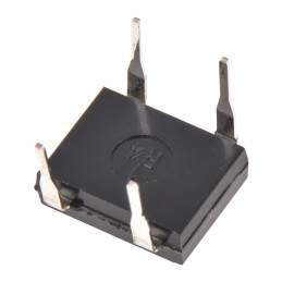 50 pcs - Diodes Inc Bridge Rectifier, 1A, 200V, 4-Pin