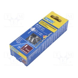 1 pcg x RAPID - 5000387 - Rivet, aluminium, Rivet diam: 4.8mm, L.rivet: 10mm, 50pcs.