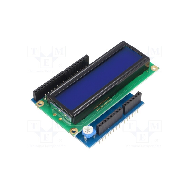 1 pcs x ROBOFUN - RBFN-EU-SHL-28 - Module: shield, LCD display, 5VDC, Arduino, socket,pin header