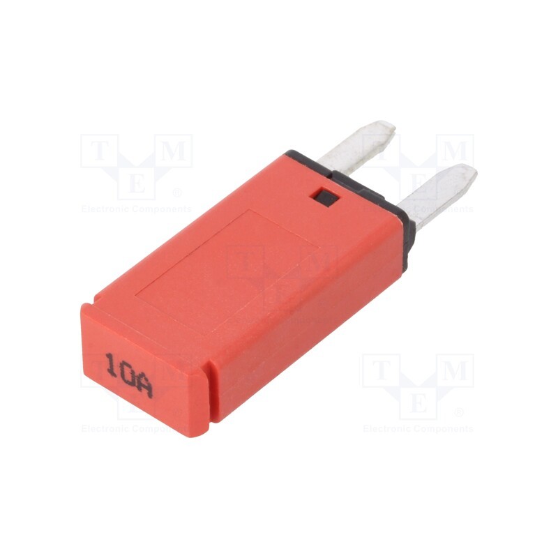 1 pcs x OPTIFUSE - MOCBP4-PM-10A - Fuse: fuse, 10A, 14VDC, automotive, 12.45mm, Mini