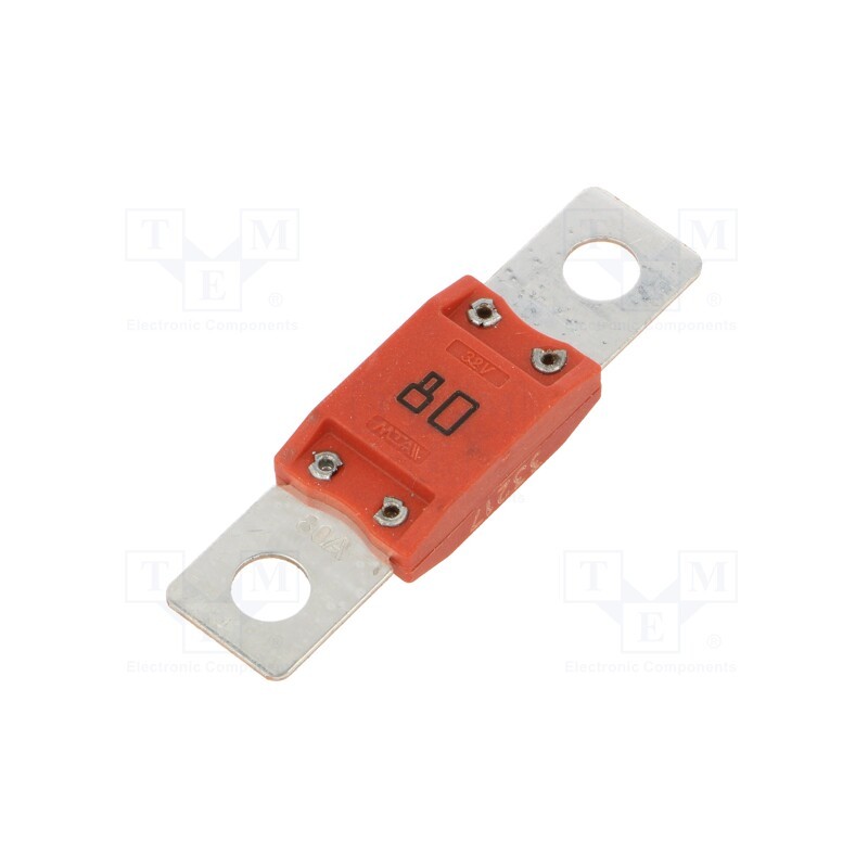 1 pcs x MTA - 615080 - Fuse: fuse, 80A, 32VDC, automotive