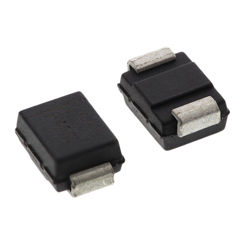 50 pcs - Vishay 15V 1A, Schottky Diode, 2-Pin DO-214AA VS-10BQ015-M3/5BT