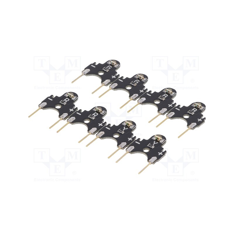 1 pcs x DFROBOT - FIT0425 - Kit: LED, ECell, for breadboards, pin header