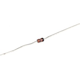 100 pcs - Nexperia 50V 200mA, Schottky Diode, 2-Pin DO-34 BAT86,113